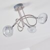 Donot Deckenleuchte LED Nickel-Matt, 3-flammig