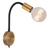 Globo EDDY Wandleuchte Gold, 1-flammig