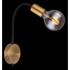 Globo EDDY Wandleuchte Gold, 1-flammig