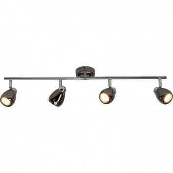 Brilliant MILANO Deckenleuchte LED Chrom, Schwarz, 4-flammig